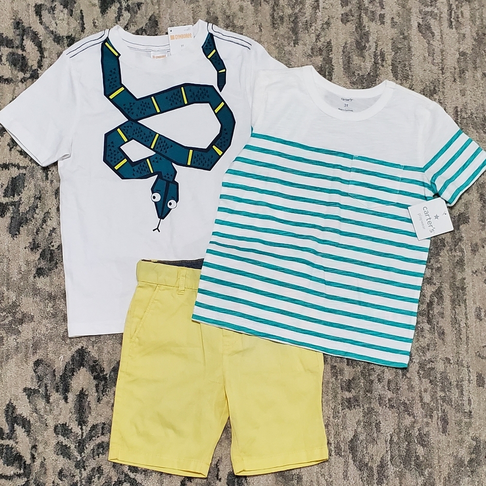 NWT Boys Lot of 3 Summer Clothes
